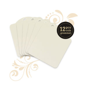 Artist Trading Tags - ATC - Ivory