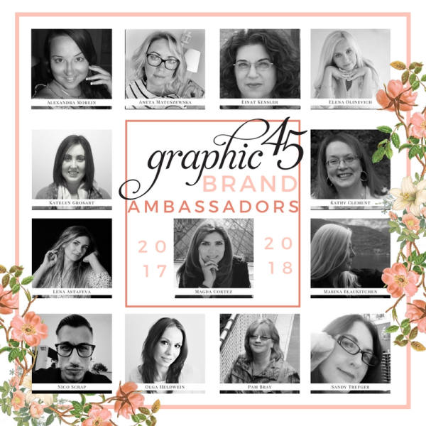 Graphic 45 Brand Ambassadors 2017 Big Announcement