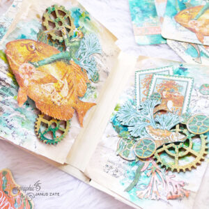 Junk Journal, Mixed Media, Graphic45, Pocket Album, G45