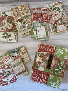 Twas the Night Before Christmas, Vol 10 2022, DIY Christmas Album, Gatefold Card Set