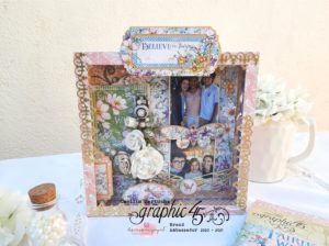 Fairie Wings, Graphic 45, Cecilia Zertuche, Layout, Shadow Box