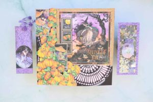 sneak peeks, halloween, mixed media, pumpkins, Aya El