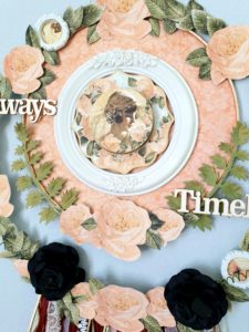 Graphic 45, paper dreamcatcher