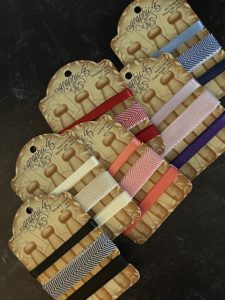May Arts, Ribbon, trim, Graphic 45, grosgrain, satin, chevron