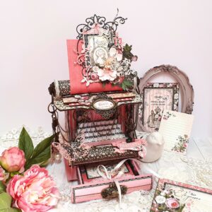 Graphic 45, Tanya Cloete, paper typewriter