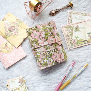 Once Upon a Springtime, Mini Travel Journal, Janus Zate, Graphic 45