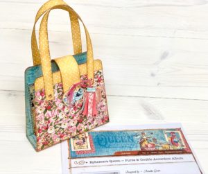 Graphic 45, Chipboard Purse, Mini Album, Kristine Woods