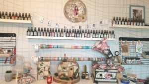 Scrap room tour, Boule de Scrap, Graphic 45, craft storage
