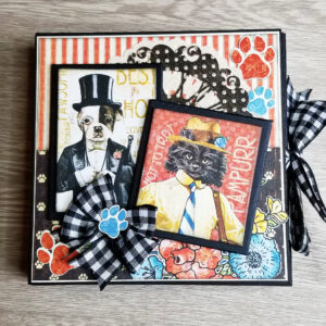 Well Groomed, Folio, Jenn DuBell, Wrapped Chipboard, Graphic 45