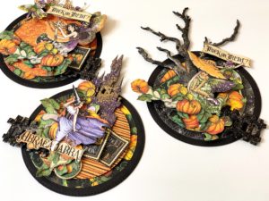 Graphic 45, Halloween, Yulia