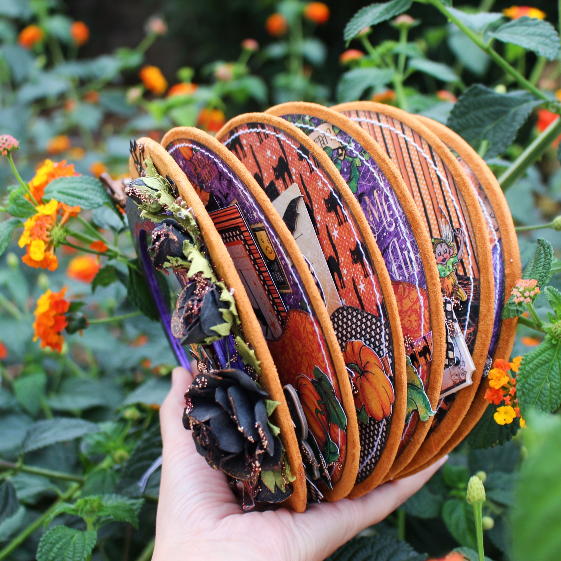 Midnight Tales, Circle Album, Video Tutorial, Teresa Cruz, Graphic 45