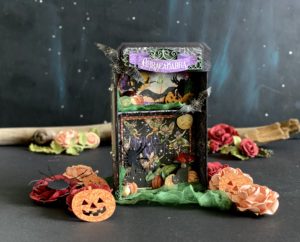 Halloween decor, diy shadow box