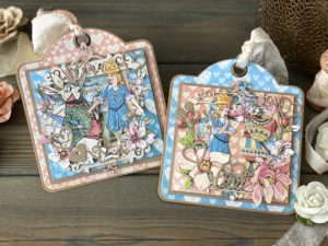 Alice's Tea Party, Tags, Lena Astafeva, Graphic 45