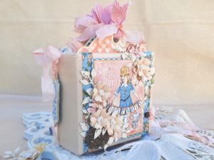 Alice's Tea Party, DIY Tag album, Mini album, Graphic 45, Scrapbooking Cecilia