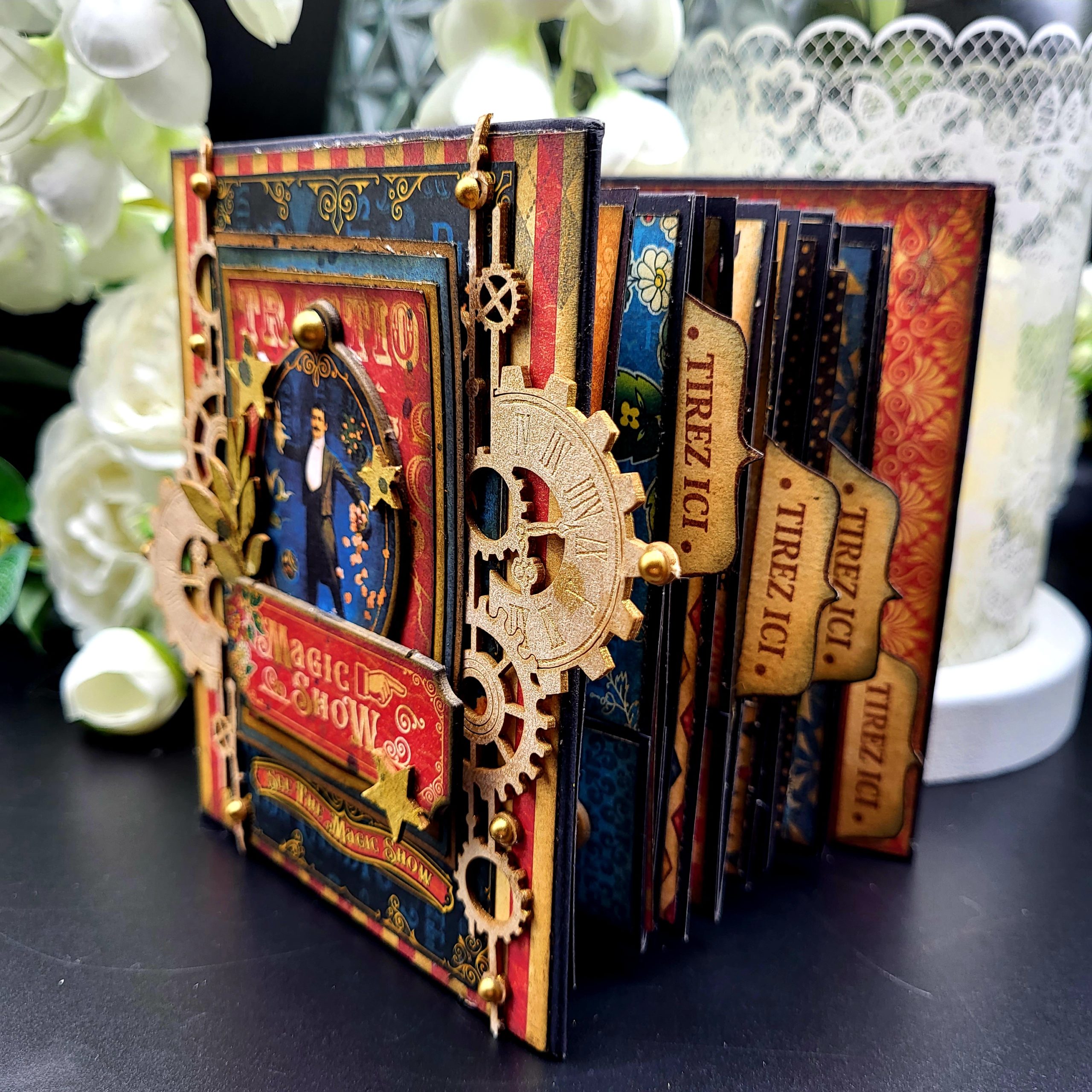 Circus Mini Album, Come One Come All, Boule de Scrap, Graphic 45