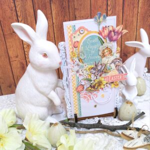 Time to Flourish, Woodland Friends, Card, Tanya Cloete