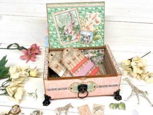 Wild and Free, Cigar Box, Graphic 45, Kristine Woods