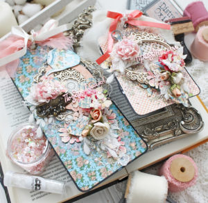Alice's Tea Party, Tags, Spring, Graphic 45, Marina Ignatova