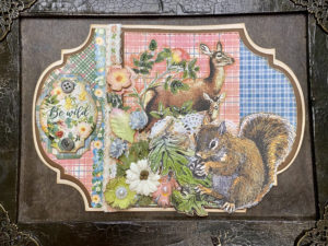 Woodland Friends, Card Set, Magnetic Frame, Madi Azar, Graphic 45