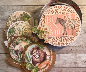 Wild and Free, Rocker Cards, handbag, Elisabeth Hogarth, Graphic 45