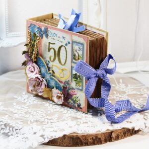 Cottage Life, Album Cover tutorial, Tag & pocket album