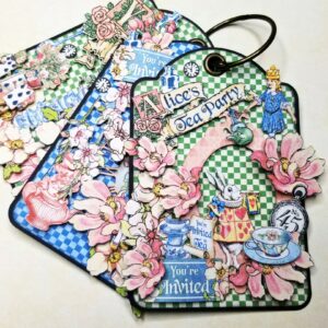 Alice's Tea Party, Tags, Jenn DuBell