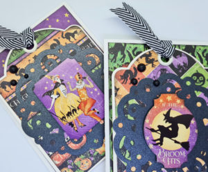 Spooky Card Set, Tag Cards, Charmed, Anna Sigga