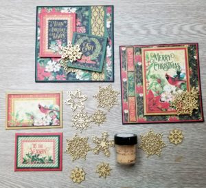 Warm Wishes, Wrapped Chipboad, Jenn DuBell