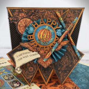 Steampunk Spells, birthday Card, Linh Van, LV Handcrafted