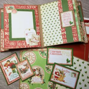 Twas the Night Before Christmas, Handmade Mini Album, Jenn DuBell
