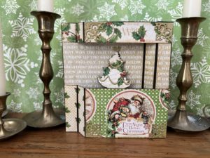Twas the Night Before Christmas, Peek a boo pop up card, Gitta Roolf