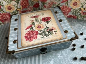 Flower Market, Box with Lid, Gitta Roolf