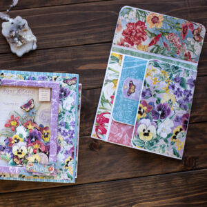 Flower Market, Folio Insert, Mini Album, Phoebe Tonosaki