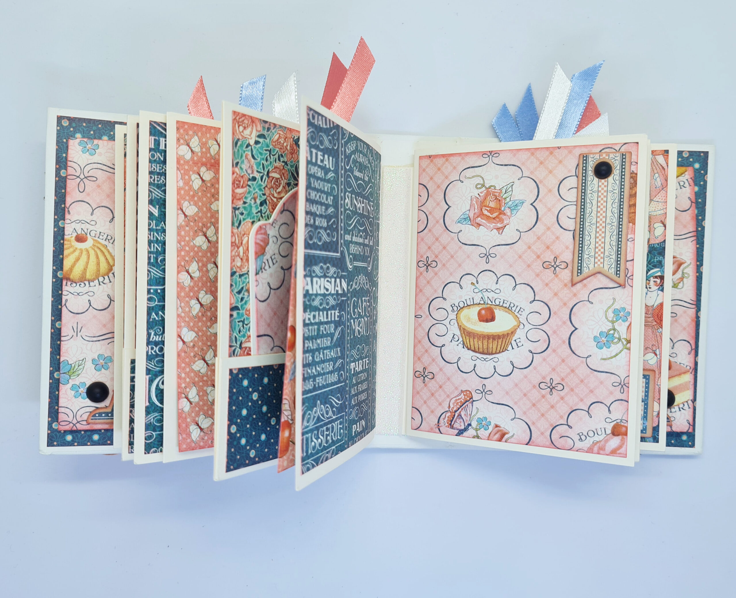 Cafe Parisian Mini Album, Anna Sigga, Graphic 45