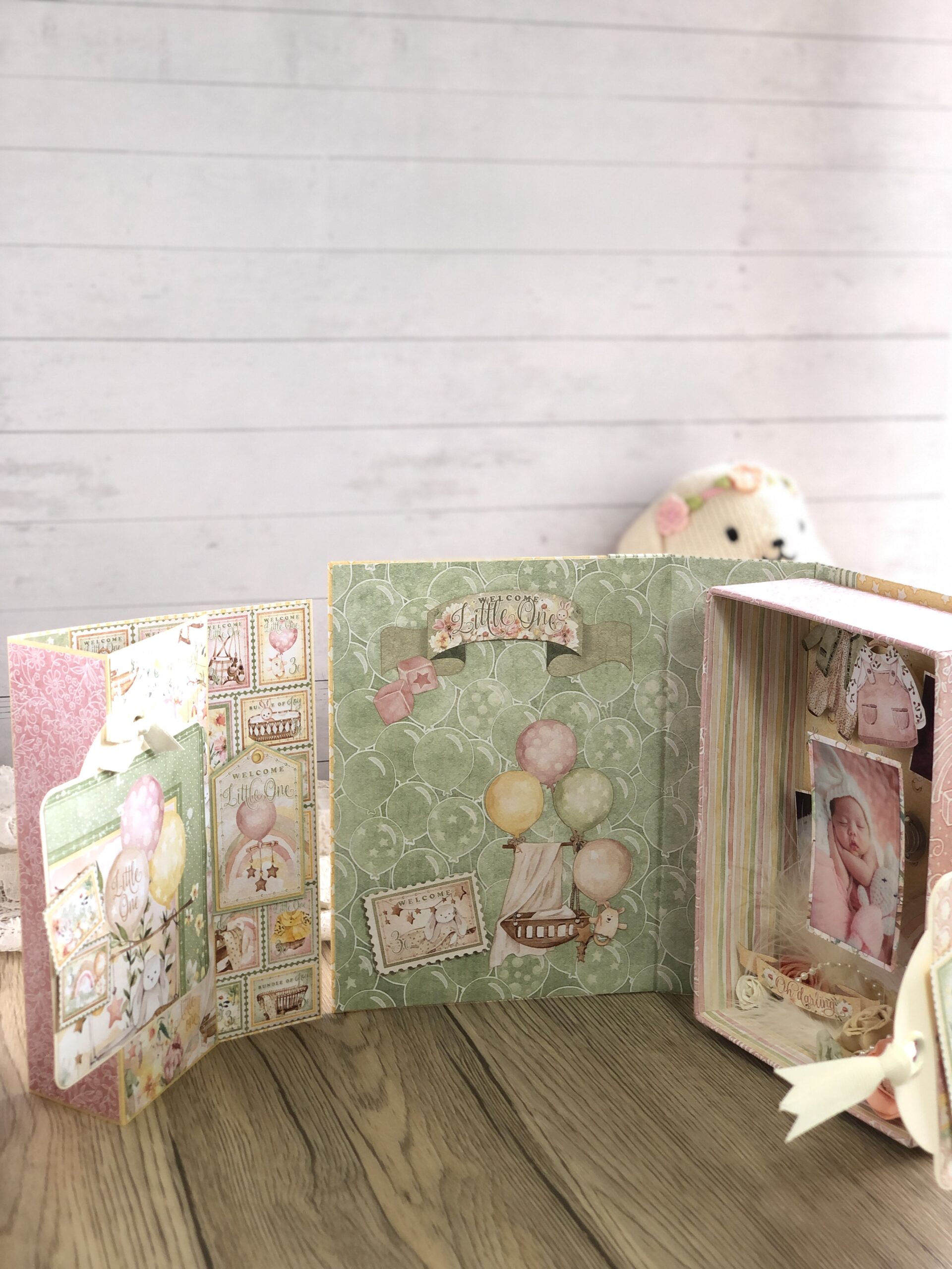 Lay Out Paper Pack 2 Projects by Belly – Layout & Display Box with Card – Graphic 45 Papers