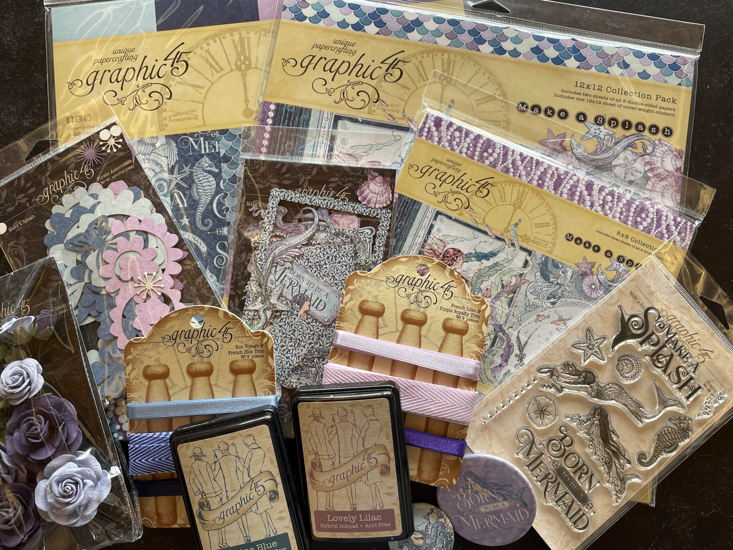 Make a Splash, Graphic 45 paper collection