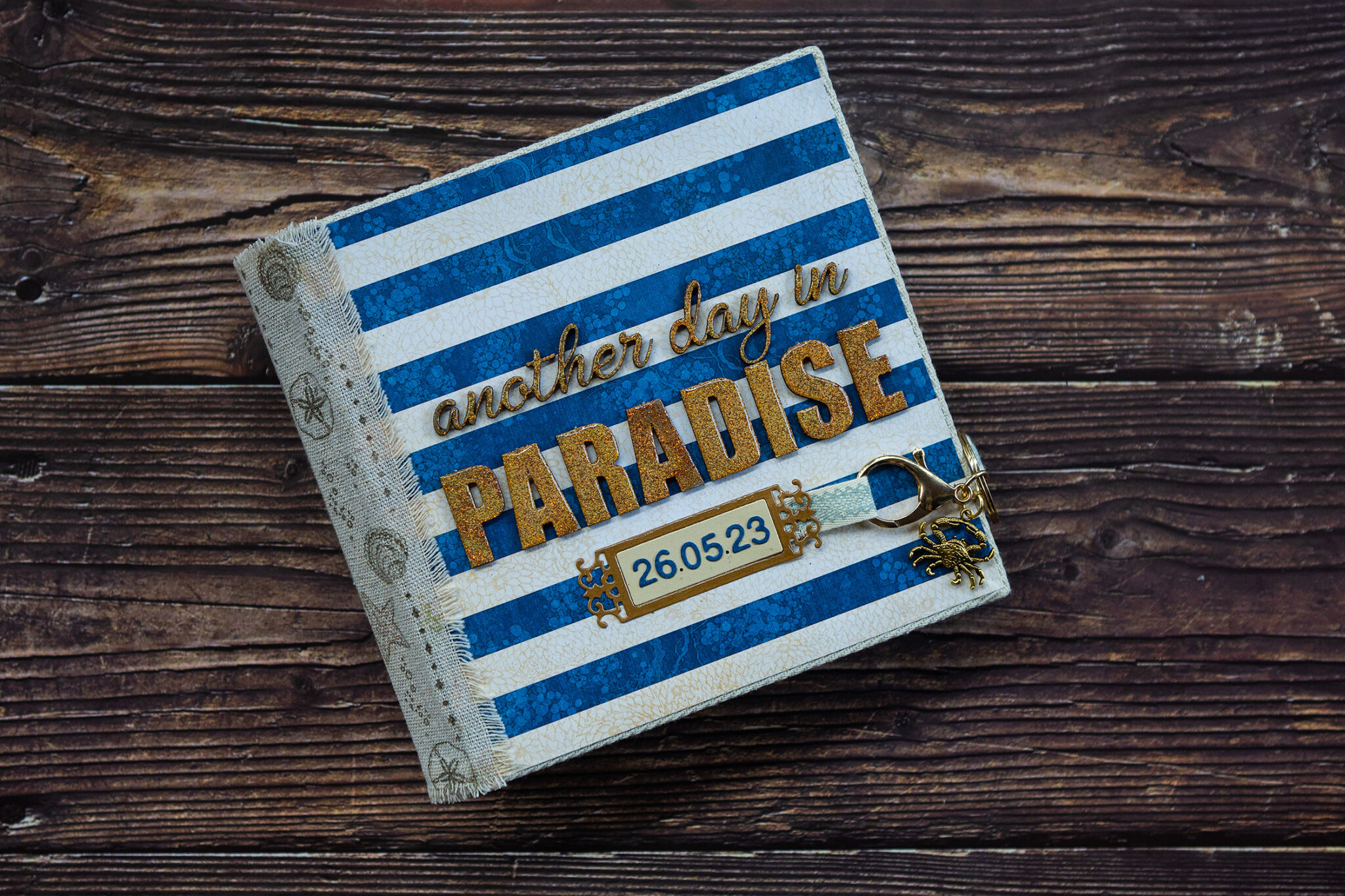 Paradise Mini Album Tutorial – Graphic 45 Papers
