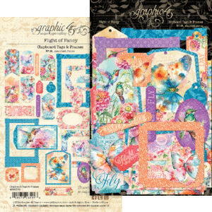 Flight of Fancy Chipboard Tags & Frames