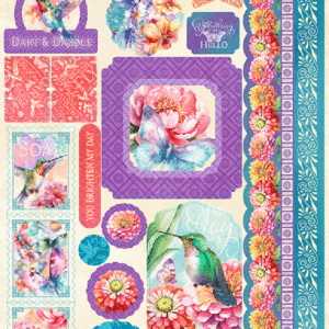 Flight of Fancy Sticker Set – Graphic 45 Papers