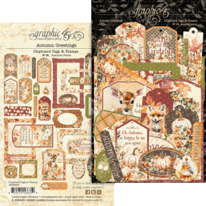 Autumn Greetings Chipboard Tags & Frames