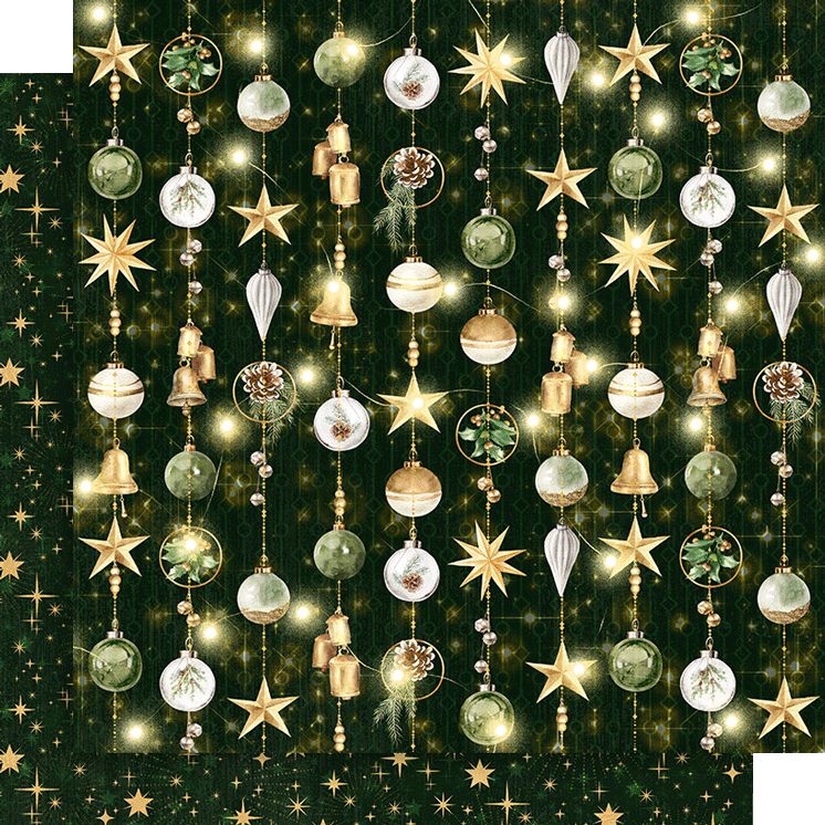 Graphic 45 Merry & Bright 12x12 Paper Collection Pack - Christmas Scrapbook Paper