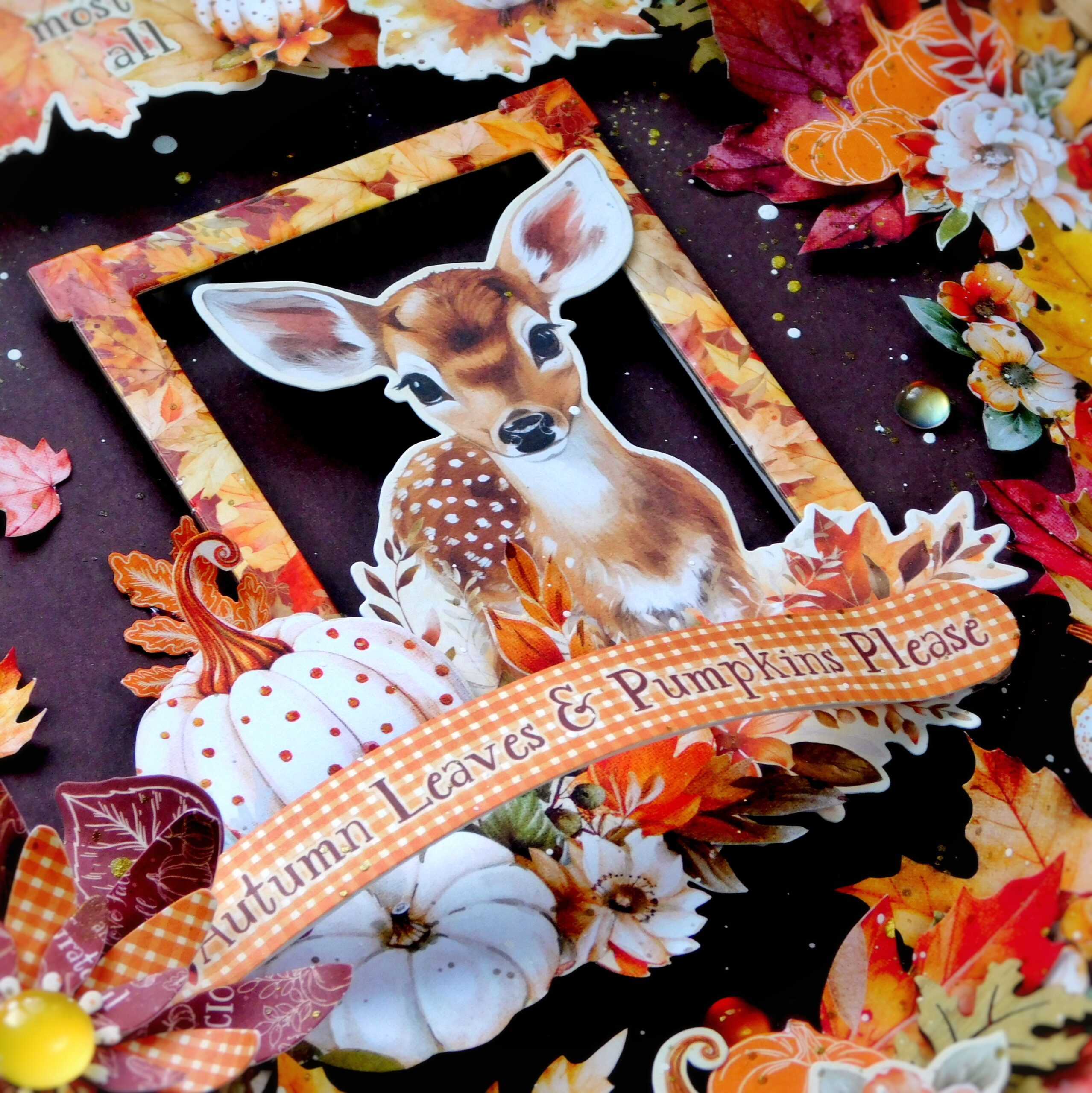 Simple Stories Celebrate! Chipboard Frames - 6 Piece Scrapbooking Embellishment Pack