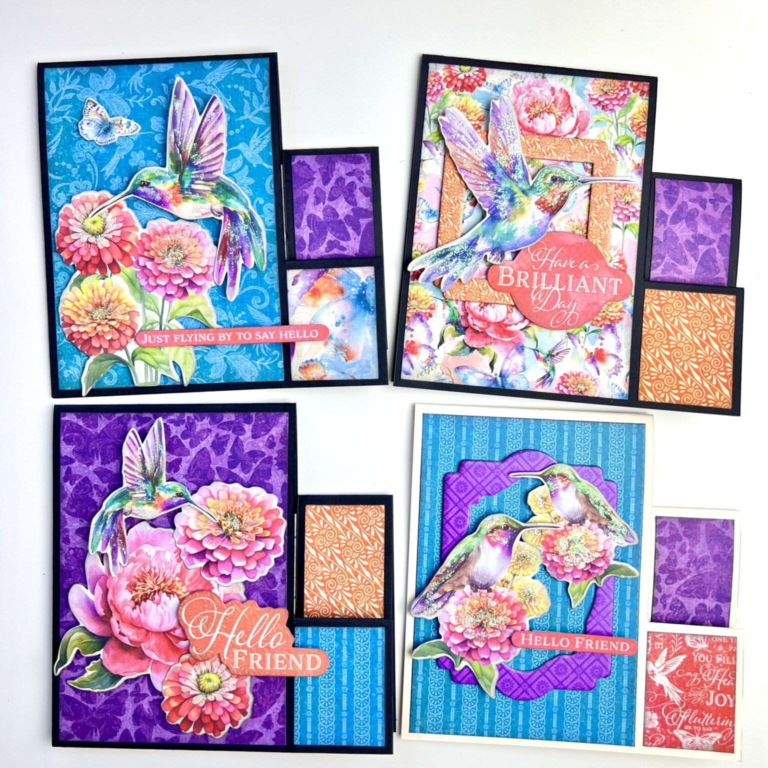 Elevate Your Card Making: Stair-Step Cards with G45’s Flight of Fancy ...