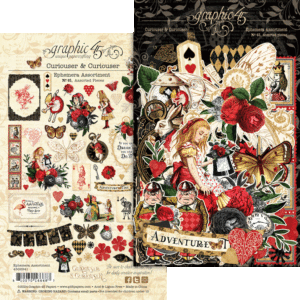 Graphic 45 & BoBunny等　ペーパーセット 12インチ Graphic 45 & BoBunny等 ペーパーセット 12インチ Curiouser