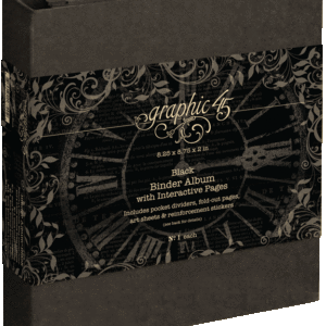 Binder Album with Interactive Pages - Black