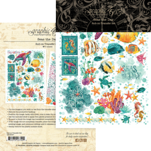 Seas the Day Rub-On Transfers
