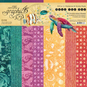Seas the Day 8.5 x 11 Patterns & Solids Pack