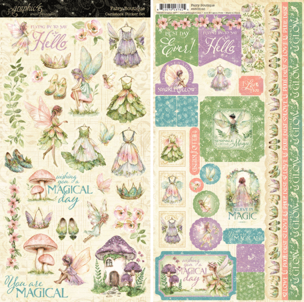 Fairy Boutique Album Kit – Graphic 45 Papers