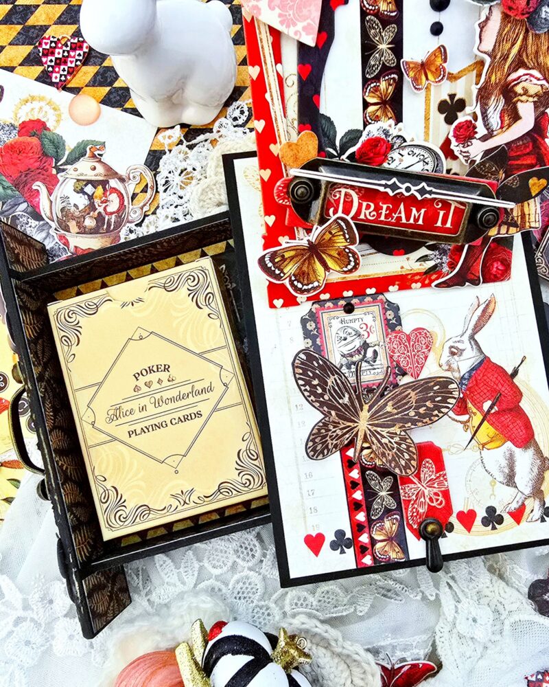 Curiouser & Curiouser 8×8 Collection Pack – Graphic 45 Papers