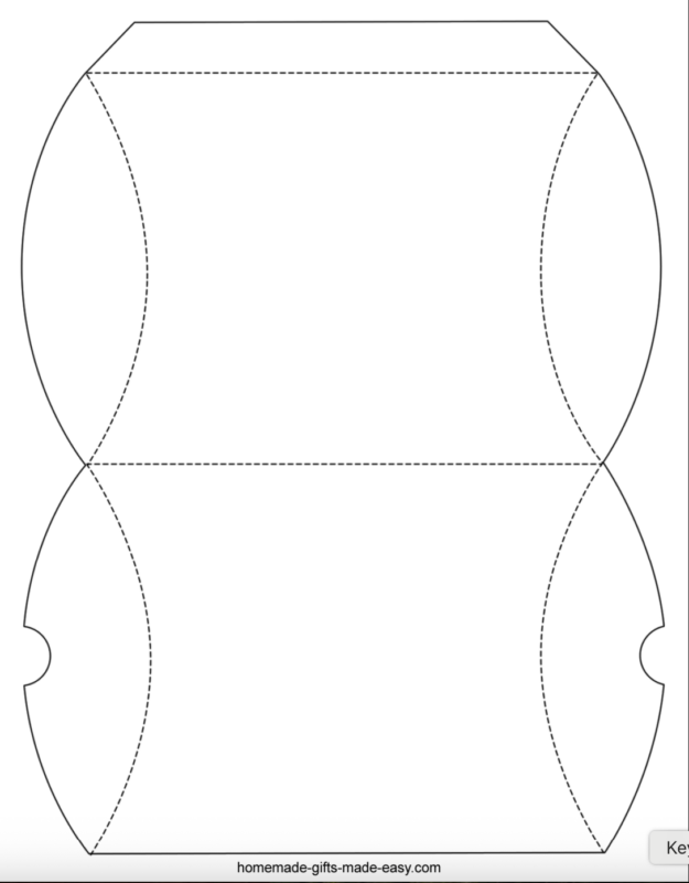 Pillow Box Template